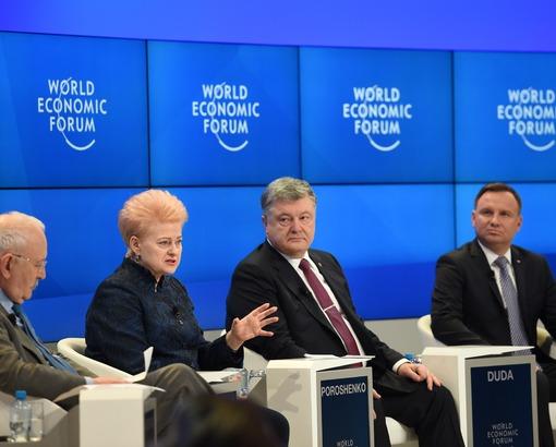 Президент Литвы в Давосе говорила о возвращении Европы